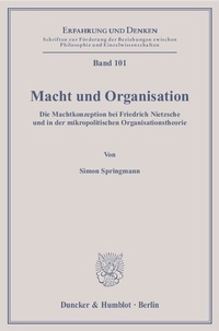Enlarge image Cover: Macht und Organisation. - Duncker & Humblot