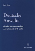Cover: Deutsche Anw&auml;lte. - Duncker & Humblot