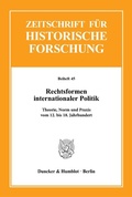 Cover: Rechtsformen internationaler Politik. - Duncker & Humblot