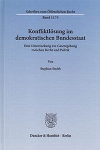 Abbildung von: Konfliktlösung im demokratischen Bundesstaat. - Duncker & Humblot