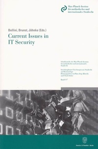 Enlarge image Cover: Current Issues in IT Security. - Duncker & Humblot