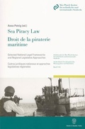Cover: Sea Piracy Law - Droit de la piraterie maritime. - Duncker & Humblot