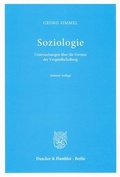Cover: Soziologie. - Duncker & Humblot