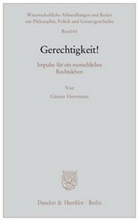 Enlarge image Cover: Gerechtigkeit! - Duncker & Humblot