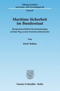 Bild: Maritime Sicherheit im Bundesstaat. - Duncker & Humblot