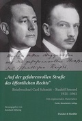 Cover: 'Auf der gefahrenvollen Stra&szlig;e des &ouml;ffentlichen Rechts'. - Duncker & Humblot