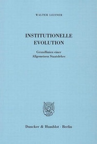 Abbildung von: Institutionelle Evolution. - Duncker & Humblot