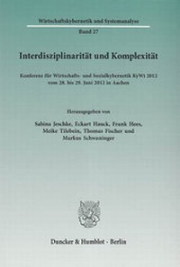 Abbildung von: Interdisziplinarität und Komplexität. - Duncker & Humblot