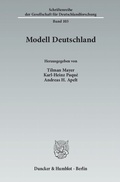 Cover: Modell Deutschland. - Duncker & Humblot