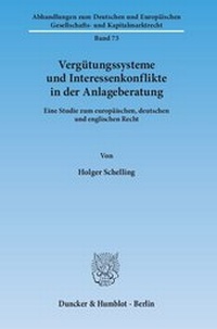 Abbildung von: Vergütungssysteme und Interessenkonflikte in der Anlageberatung - fibre