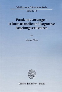 Abbildung von: Pandemievorsorge - informationelle und kognitive Regelungsstrukturen - fibre