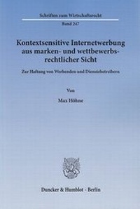 Abbildung von: Kontextsensitive Internetwerbung aus marken- und wettbewerbsrechtlicher Sicht - fibre