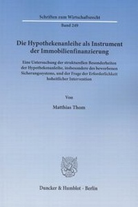 Abbildung von: Die Hypothekenanleihe als Instrument der Immobilienfinanzierung - fibre