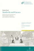 Cover: Strafrecht und Gacaca. - Duncker & Humblot