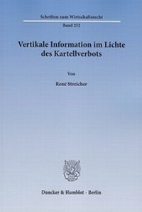 Abbildung von: Vertikale Information im Lichte des Kartellverbots - fibre