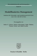 Cover: Modellbasiertes Management. - Duncker & Humblot