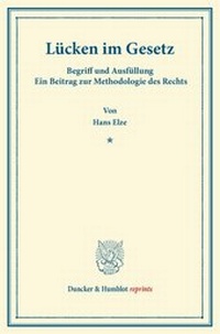 Abbildung von: Lücken im Gesetz - fibre