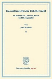 Abbildung von: Das österreichische Urheberrecht - fibre