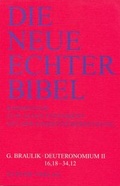 Cover: Die Neue Echter-Bibel. Kommentar / Kommentar zum Alten Testament mit Einheits&uuml;bersetzung / Deuteronomium II (16,18-34,12) - Echter