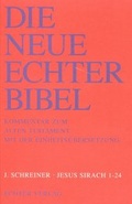 Cover: Die Neue Echter-Bibel. Kommentar / Kommentar zum Alten Testament mit Einheits&uuml;bersetzung / Jesus Sirach 1-24 - Echter