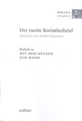 Cover: Mit dem R&uuml;cken zur Wand, Beiheft - Echter
