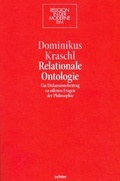 Cover: Relationale Ontologie - Echter