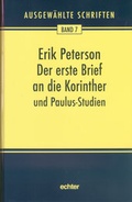 Cover: Der erste Brief an die Korinther und Paulus-Studien - Echter