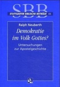 Cover: Demokratie im Volk Gottes - Katholisches Bibelwerk