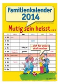 Cover: Der Familienkalender 2014 - Katholisches Bibelwerk
