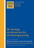 Cover: Gottes Volk LJ C8/2013 - Katholisches Bibelwerk