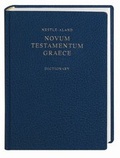 Cover: Nestle-Aland Novum Testamentum Graece mit griechisch-englischem W&ouml;rteruch - Deutsche Bibelgesellschaft