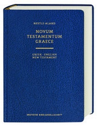 Abbildung von: Novum Testamentum Graece (Nestle-Aland) - Deutsche Bibelgesellschaft