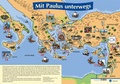 Cover: Mit Paulus unterwegs - Plakat - Katholisches Bibelwerk
