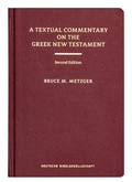 Cover: A Textual Commentary on the Greek New Testament, 2nd ed. - Deutsche Bibelgesellschaft