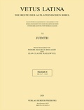 Cover: Vetus Latina. Die Reste der altlateinischen Bibel. Nach Petrus Sabatier / Tobit, Judith, Hester / Hester - Verlag Herder
