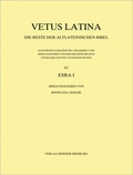 Cover: Vetus Latina. Die Reste der altlateinischen Bibel. Nach Petrus Sabatier / Esra I - Verlag Herder