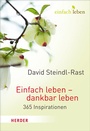 Cover: Einfach leben - dankbar leben - Verlag Herder