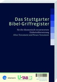 Abbildung von: Das Stuttgarter Bibel-Griffregister für die Einheitsübersetzung - Katholisches Bibelwerk