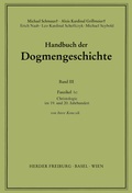 Cover: Christologie im 19. und 20. Jahrhundert - Verlag Herder