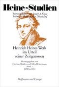 Cover: Heinrich Heines Werk im Urteil seiner Zeitgenossen - Hoffmann & Campe