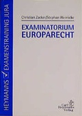 Cover: Examinatorium Europarecht - Carl Heymanns Verlag
