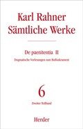 Cover: De paenitentia - Verlag Herder