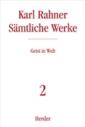 Cover: Geist in Welt - Verlag Herder