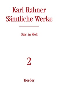 Enlarge image Cover: Geist in Welt - Verlag Herder