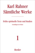 Cover: Fr&uuml;he spirituelle Texte und Studien - Verlag Herder