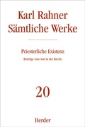 Cover: Priesterliche Existenz - Verlag Herder