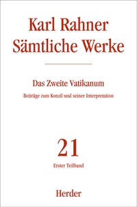 Enlarge image Cover: Das Zweite Vatikanum - Verlag Herder