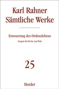 Cover: Erneuerung des Ordenslebens - Verlag Herder