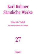 Cover: Einheit in Vielfalt - Verlag Herder