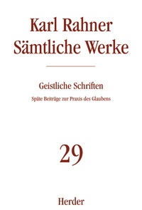Enlarge image Cover: Geistliche Schriften - Verlag Herder